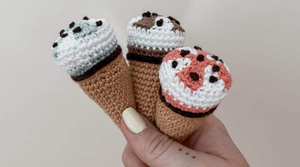 glace, annab, tutoriel, patron, gratuit, amigurumi, crochet, cornetto
