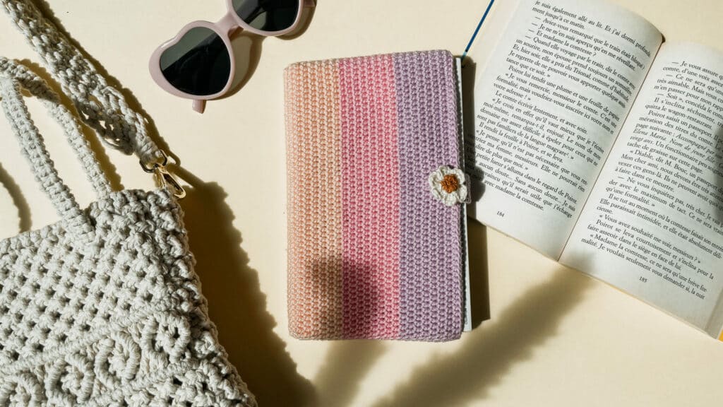 protège livre, livre, annab, patron crochet, tuto gratuit